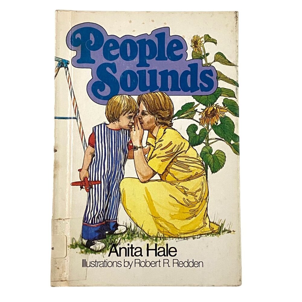 People Sounds Hardcover Anita Hale Childrens Fiction Picture Book Vintage 70s